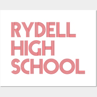 Rydell High School Posters and Art